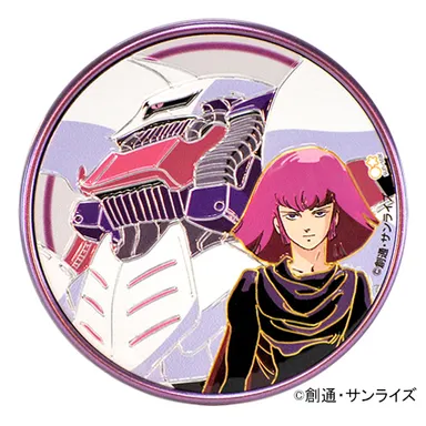 ハマーン＆キュベレイ(プレート＆バッジクリップ)