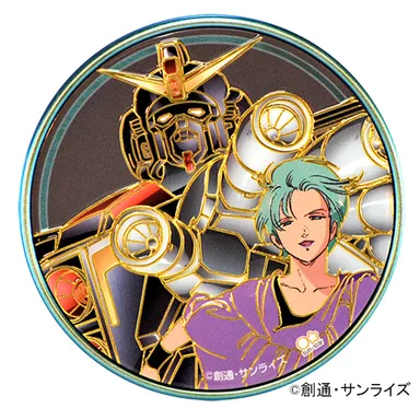 フォウ＆サイコ・ガンダム(プレート＆バッジクリップ)