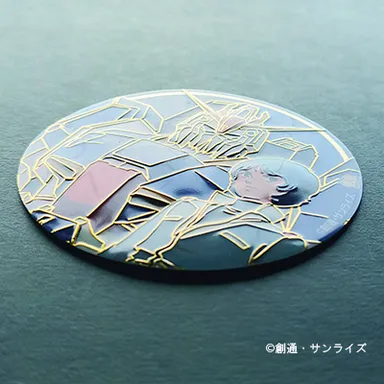 彫金メタルアート斜め