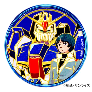 カミーユ＆Zガンダム(プレート＆バッジクリップ)