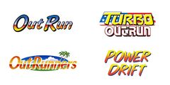 ARCADE1UP OutRun 収録ゲームロゴ