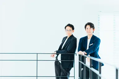 CAOの井上とCEOの江口