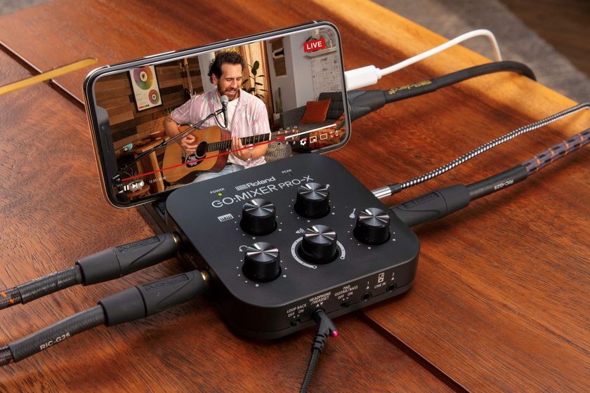 Roland GO:MIXER PRO スマートフォン用 配信オーディオミキサー インターフェイス ローランド 通販 