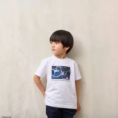 ULTRA STYLE 半袖Tシャツ キッズ【ウルトラセブン】ホワイト
