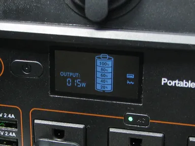 ポータブル電源 T700　残量メモリー2