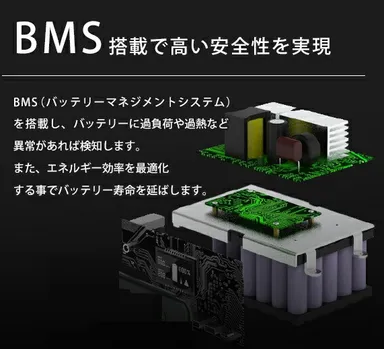 ポータブル電源 T700　BMS