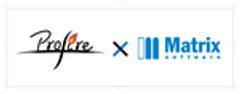 株式会社マトリックス、株式会社プロファイアのロゴ