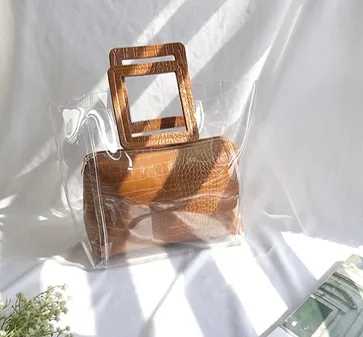 ［maison de LATIR］クリアトートバッグ