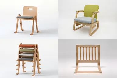 豊橋木工株式会社「国産 木製椅子」