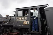 蒸気機関車運転台見学　イメージ(2)