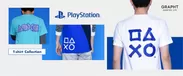“PlayStation”公式ライセンスグラフィックアートデザイン T シャツ