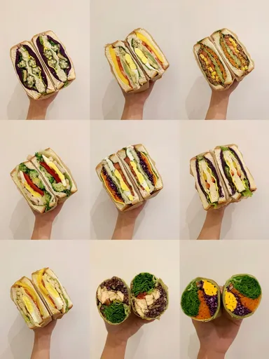 お好みで作れるサンドイッチ