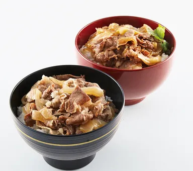 〈神戸菊水〉黒毛和牛　牛丼の具・すきやき丼の具詰合せ