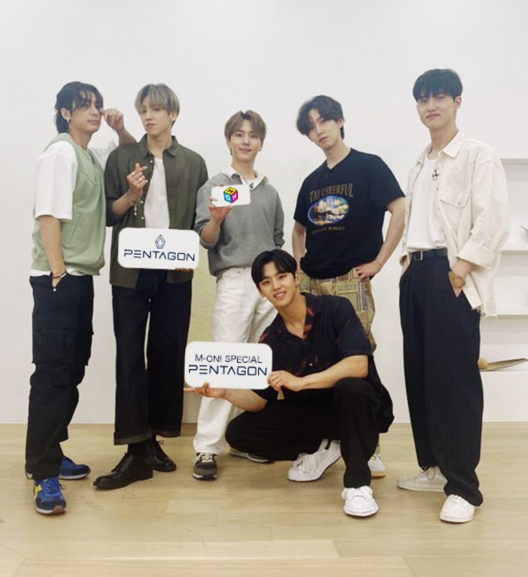 【MUSIC ON! TV（エムオン!）】
日中韓多国籍ボーイズグループ
PENTAGON
エムオン!で撮り下ろし特別番組の放送決定！
プレゼントキャンペーンもスタート！