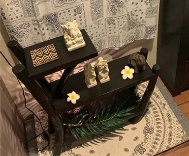 アジアンリゾート風インテリア