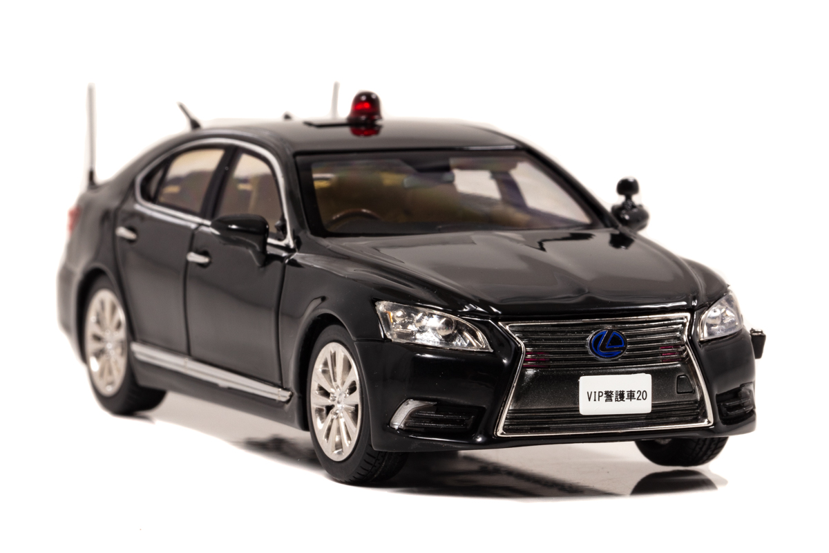 Hiko Seven RAI'S 1/43 Lexus LS600h 2017 Black 