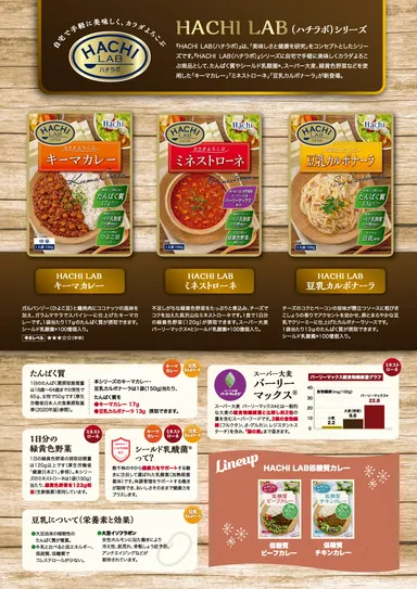 ハチラボパンフレット