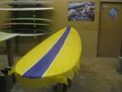 サーフボード製作風景