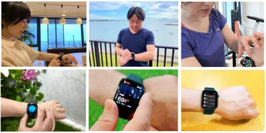 国内初、Apple Watchを健康型有料老人ホームの入居者全員に提供し「健康増進・未病改善」サービス開発(イメージ)