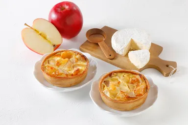 旬リンゴとカマンベール