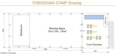 YOKOHAMA CAMP. 構内図