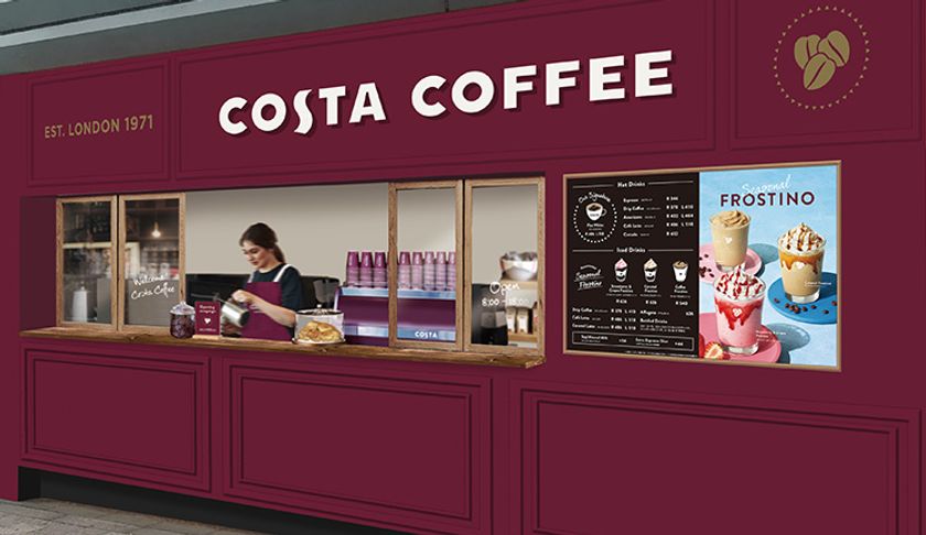 「コスタコーヒー 原宿駅店」
7月13日(火)、JR原宿駅にオープン！