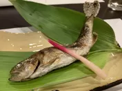 季節の焼き魚(ヤマメ)