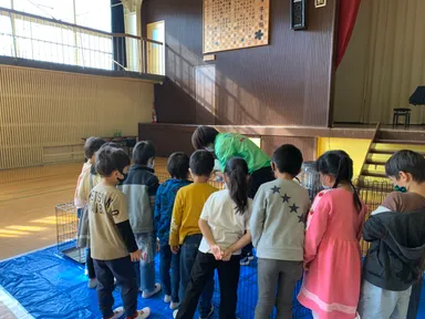 真剣に学ぶ子供たち