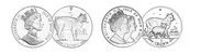 1988／2012年　1クラウン銀貨
