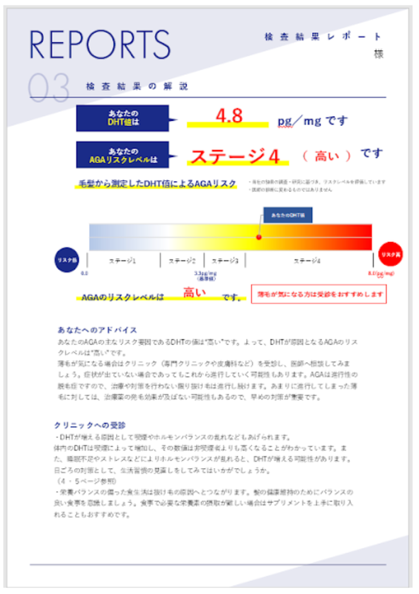 毛髪ホルモン量測定キット ジヒドロテストステロン 一般販売開始のお知らせ あすか製薬株式会社のプレスリリース