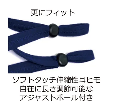 耳ヒモ-アジャスト説明