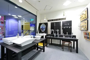 世界のバス・洗面コーナー