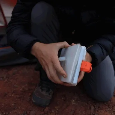 1.5秒でぱっとふくらむ画期的デザイン！