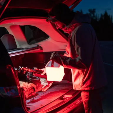 レッドライト機能搭載