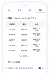 周辺で過去に売り出された物件情報(※5)