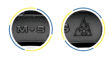 M+S＆スノーフレークマーク