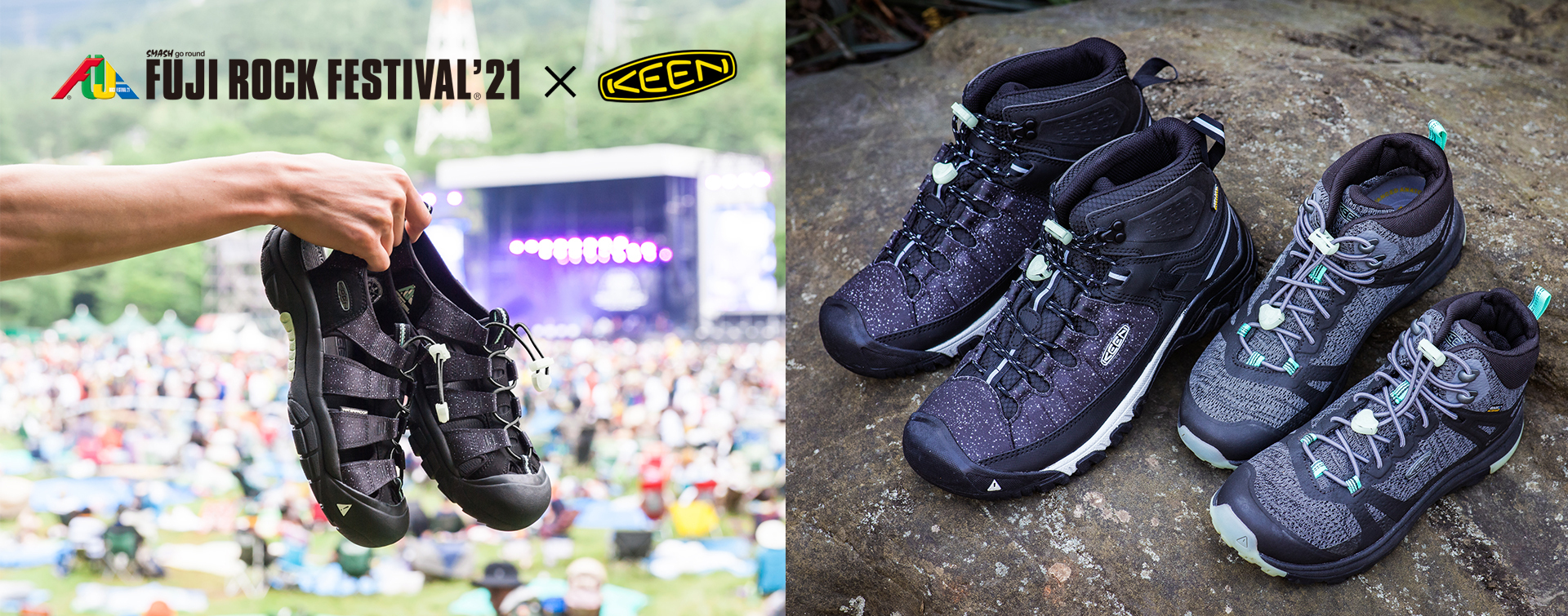 KEEN キーン TARGHEE EXP MID SP WP フジロックコラボ