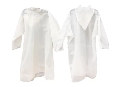 生分解性ワンタイム・レインコート