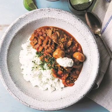 ハッシュドビーフカレー