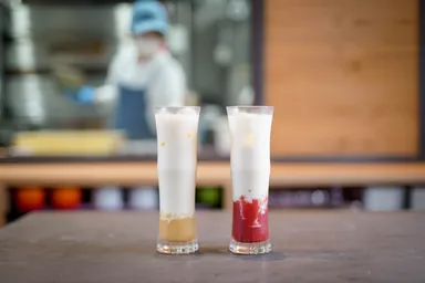 糀甘酒と豆乳のジュース