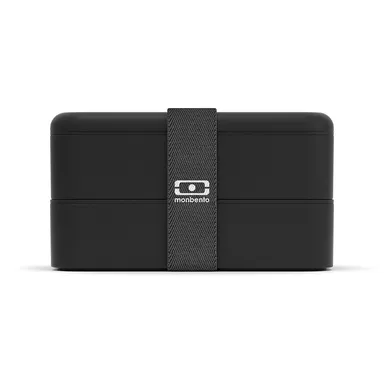 MB ランチボックス二段 black