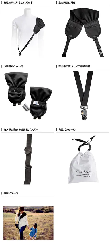 BLACKRAPID（ブラックラピッド）ニコール エリオット 商品詳細