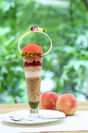 福島産の桃と東京野菜のパルフェ ～桃と野菜のコンビネーションを楽しむ新感覚の“飲めるパフェ”～