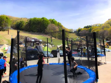 子供やビギナーの多いファミリーキャンプ場