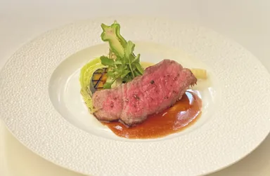 一例：鳥取和牛オレイン55の低温ロースト