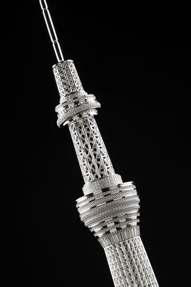 Tokyo Sky Tree Diamond shot