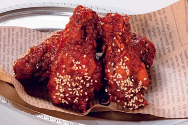 クリスピーチキン(ヤンニョム)(3個550円)