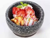 「ミニドルアイス苺＆POP」550円