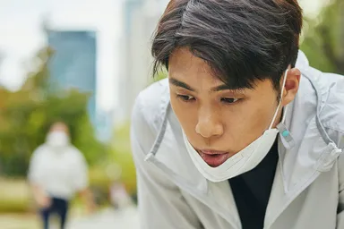 マスクは息苦しい