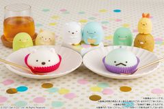キャラデコmini すみっコぐらしのケーキ しろくま／とかげ